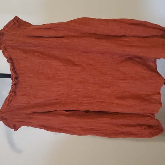 PAPERMOON Off Shoulder 3/4 Sleeves Blouse S - Picture 10 of 15